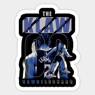 Kawhi Leonard Sticker